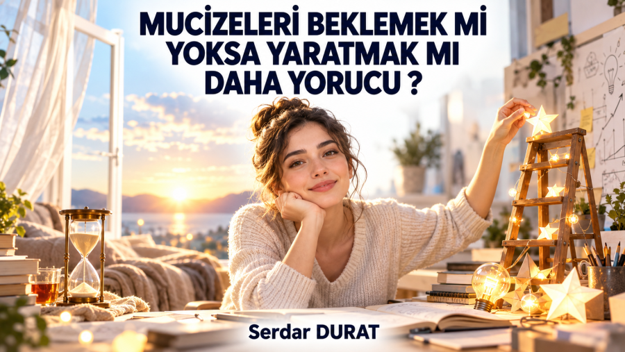 MUCİZELERİ BEKLEMEK Mİ YOKSA YARATMAK MI DAHA YORUCU