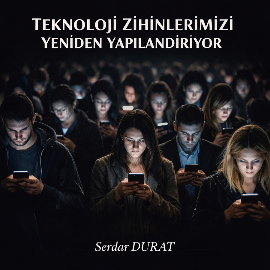 TEKNOLOJİ ZİHİNLERİMİZİ YENİDEN YAPILANDIRIYOR